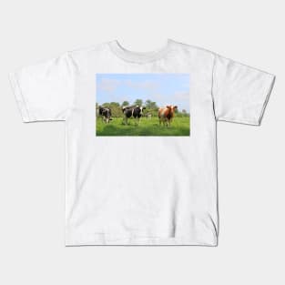 herd of cows Kids T-Shirt